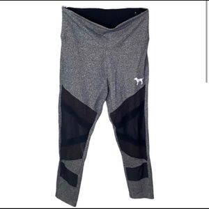 VS PINK | black + gray leggings